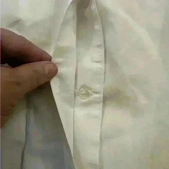 JF and Son crisp white shirt size small (J142) - Picture 5 of 9